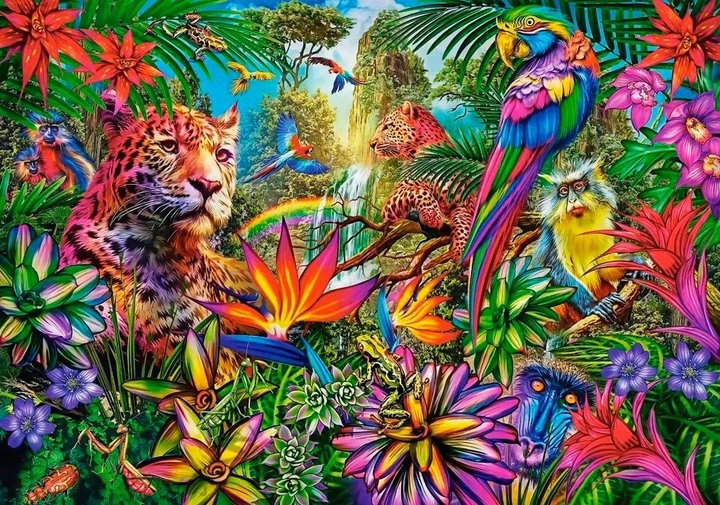 Puzzle Castorland Moda dżungli 500 elementów (5904438053926) - obraz 2