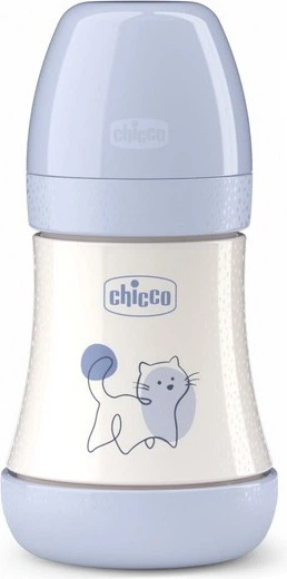 Butelka do karmienia Chicco Perfect 5 ze smoczkiem silikonowym 0+ miesięcy 150 ml Niebieska (8058664180929) - obraz 2