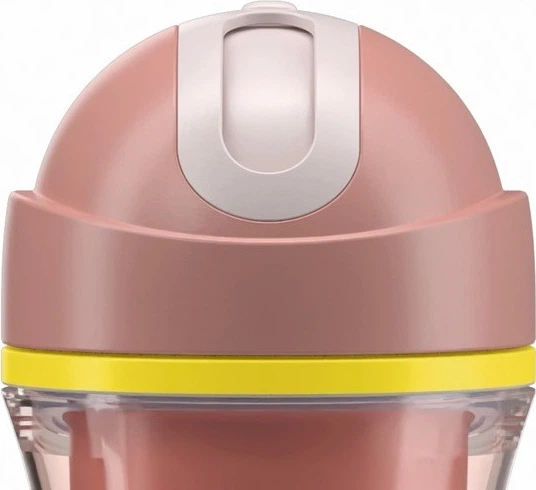 Kubek niekapek Chicco ze słomką Sport Cup 266 ml koralowy (8058664180721) - obraz 6