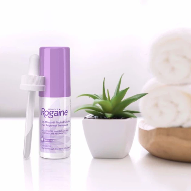 Раствор миноксидила для роста волос Women's Rogaine 2% Minoxidil для женщин 2 флакона - изображение 12