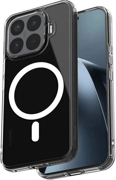 Etui do smartfona Xiaomi 17T Crong Hybrid Clear Magnetic Transparent (CRGHCMXM17TCLR) - Zdjęcie 1 Etui do smartfona Xiaomi 17T Crong Hybrid Clear Magnetic Transparent (CRGHCMXM17TCLR) - obraz 1