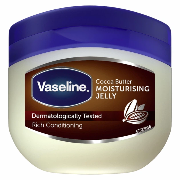 Универсальное средство по уходу за кожей Вазелин Vaseline с какао-маслом 100 мл - Фото 1 Универсальное средство по уходу за кожей Вазелин Vaseline с какао-маслом 100 мл - изображение 1