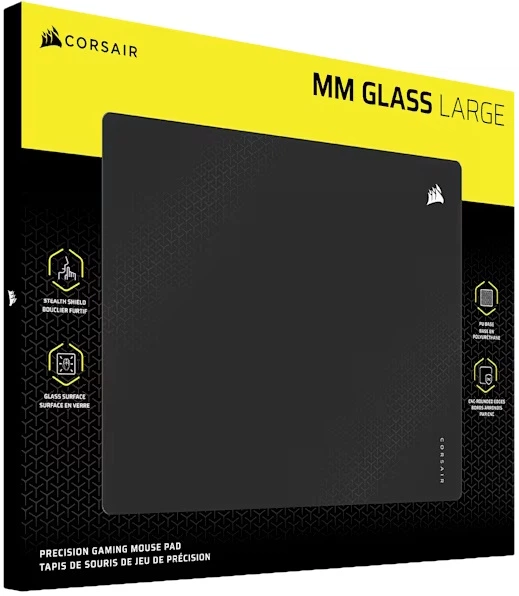 Podkładka gamingowa Corsair MM Glass Large Czarna (CH-9460000-WW) - obraz 2