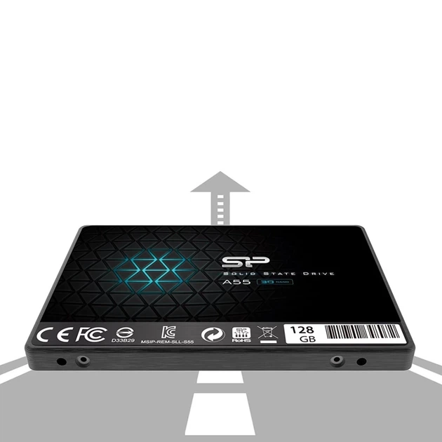 SSD-накопитель Silicon Power Ace A55 128GB 2.5" SATA III 550/420 MB/s (4712702659108) - изображение 5