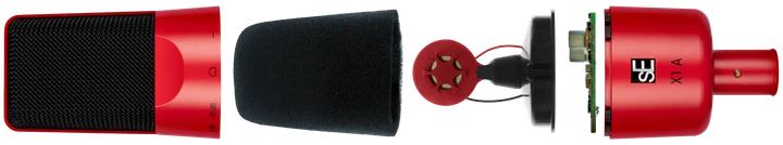 Конденсаторний мікрофон sE Electronics X1 A 2C Red/Black - Фото 2 Конденсаторний мікрофон sE Electronics X1 A 2C Red/Black - изображение 2