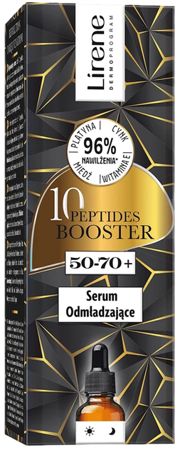 Serum do twarzy Lirene 10 Peptides Booster odmładzające 30 ml (5900717776715) - Zdjęcie 2 Serum do twarzy Lirene 10 Peptides Booster odmładzające 30 ml (5900717776715) - obraz 2