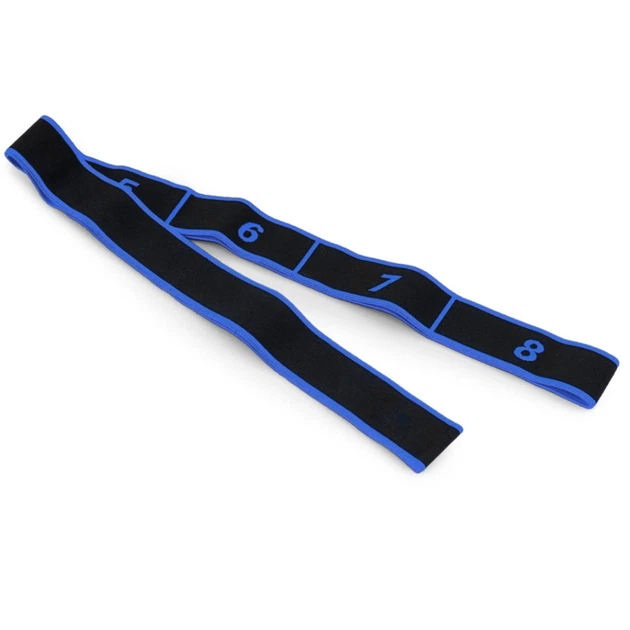 Еспандер з петлями для розтяжки PowerPlay PP_4311 Fitness Band Синя (88*4см.) 5291644 - изображение 3