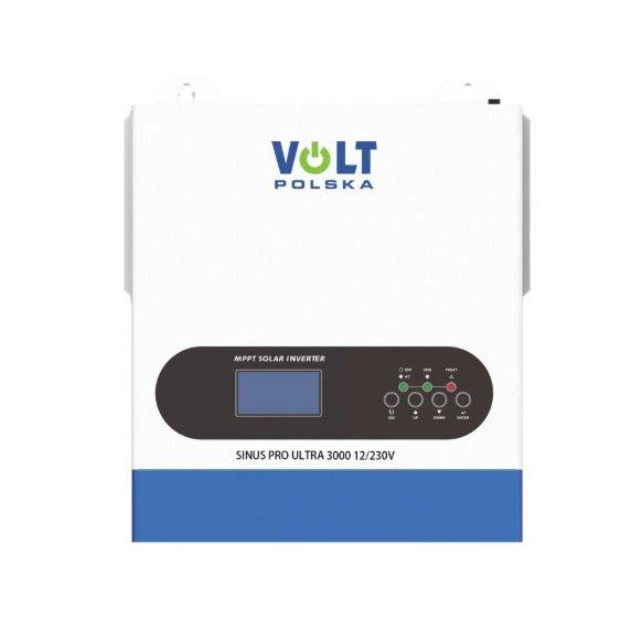 Солнечный инвертор Volt Polska SINUS PRO ULTRA 3000 12/230В (1500/3000 Вт) + 100 А MPPT (30-500 В) + WiFi - Фото 1 Солнечный инвертор Volt Polska SINUS PRO ULTRA 3000 12/230В (1500/3000 Вт) + 100 А MPPT (30-500 В) + WiFi - изображение 1