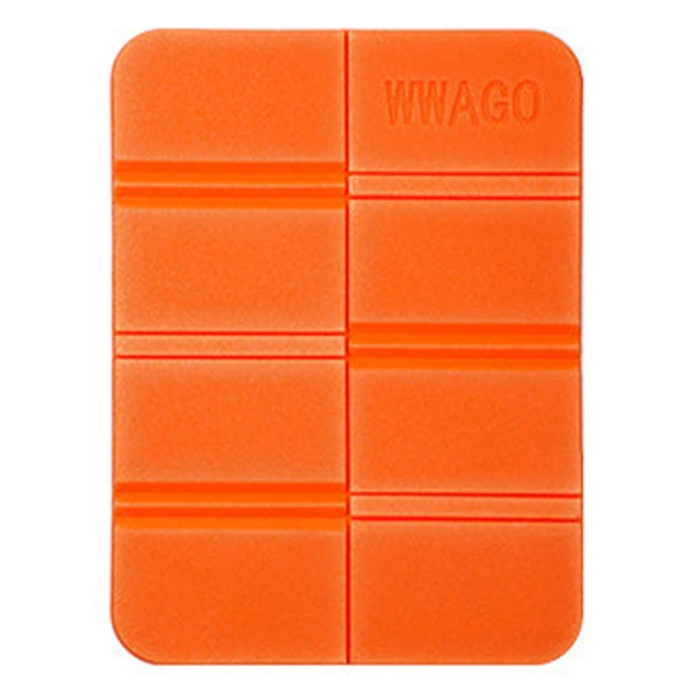Туристический складной коврик сидушка Lesko BB16 38,5*27,5*0,8 см Orange каремат для кемпинга - зображення 3