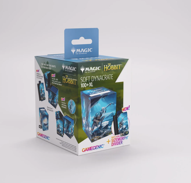 Pudełko na karty Gamegenic The Hobbit Soft Dynacrate 100+ XL Zagadki w ciemności (4251715425664) - obraz 2