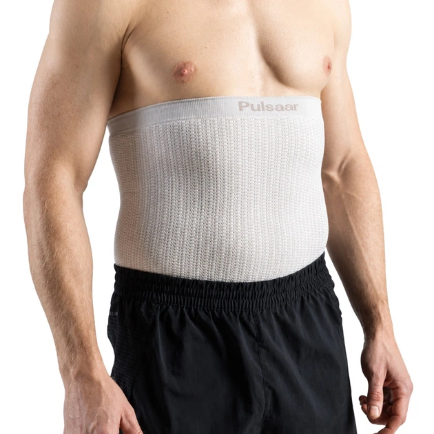 Pas lędźwiowo-krzyżowy Pulsaar Active z germanem S/M Szary (7649989347527) - obraz 2