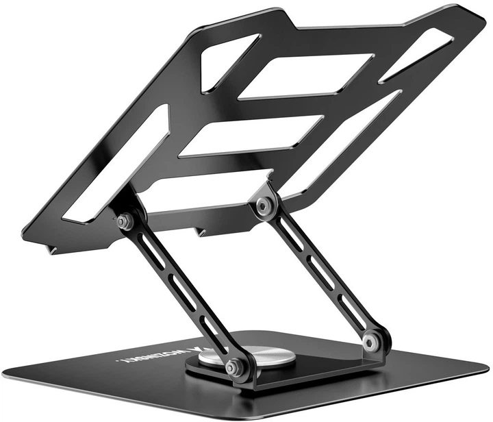 Podstawka Wozinsky WDCX-X19-AB HardStand z obrotem 360° pod laptopa i tablet Black (5907769387678) - Zdjęcie 3 Podstawka Wozinsky WDCX-X19-AB HardStand z obrotem 360° pod laptopa i tablet Black (5907769387678) - obraz 3