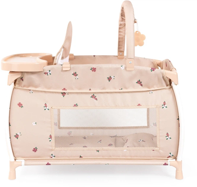 Багатофункціональне ліжечко для ляльок Bayer Design Multi Bed Beige and Flowers 62824AA (4003336628241) - Фото 2 Багатофункціональне ліжечко для ляльок Bayer Design Multi Bed Beige and Flowers 62824AA (4003336628241) - зображення 2