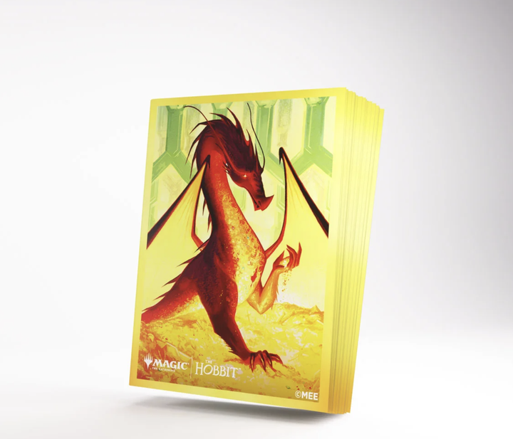 Koszulki na karty Gamegenic Magic: The Gathering The Hobbit Premium Art Sleeves Smaug the Golden (4251715425329) - obraz 4