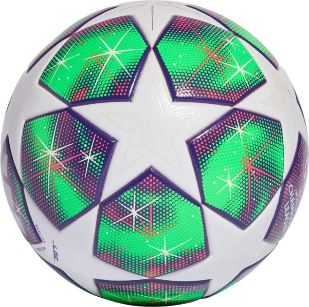 Piłka nożna Adidas W UCL 25/26 League Stage League Fioletowo-zielono-biała (4068811951573) - Zdjęcie 2 Piłka nożna Adidas W UCL 25/26 League Stage League Fioletowo-zielono-biała (4068811951573) - obraz 2