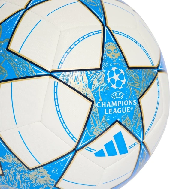 Piłka nożna Adidas UCL Training 25/26 League Stage Biało-niebieska (4068811955427) - Zdjęcie 3 Piłka nożna Adidas UCL Training 25/26 League Stage Biało-niebieska (4068811955427) - obraz 3
