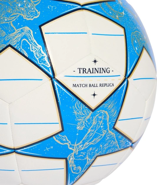 Piłka nożna Adidas UCL Training 25/26 League Stage Biało-niebieska (4068811955427) - Zdjęcie 4 Piłka nożna Adidas UCL Training 25/26 League Stage Biało-niebieska (4068811955427) - obraz 4