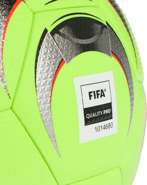 Футбольний м’яч Adidas Tiro Pro Winter Зелений (4068814756366) - Фото 3 Футбольний м’яч Adidas Tiro Pro Winter Зелений (4068814756366) - зображення 3