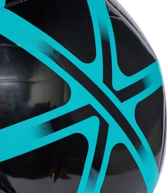 Piłka nożna Adidas Starlancer Club Czarno-niebieska (4068815106924) - Zdjęcie 4 Piłka nożna Adidas Starlancer Club Czarno-niebieska (4068815106924) - obraz 4