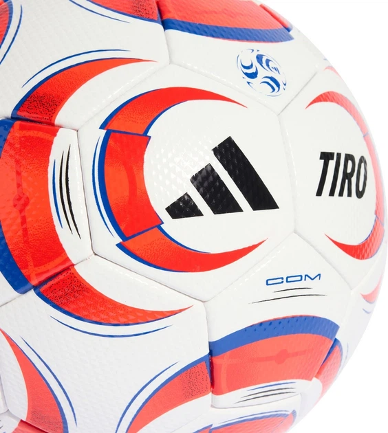 Piłka nożna Adidas Tiro Competition Biało-czerwona (4068818495469) - Zdjęcie 3 Piłka nożna Adidas Tiro Competition Biało-czerwona (4068818495469) - obraz 3