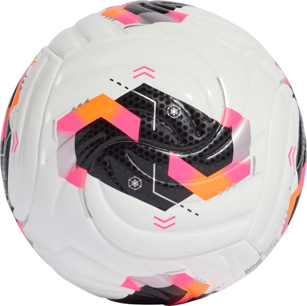 Piłka nożna Adidas Conext 26 Mini Biało-czarno-różowa (4068818495568) - obraz 2