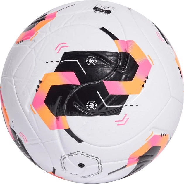 Piłka nożna Adidas Conext 26 League Biało-czarno-pomarańczowa (4068818499375) - Zdjęcie 2 Piłka nożna Adidas Conext 26 League Biało-czarno-pomarańczowa (4068818499375) - obraz 2