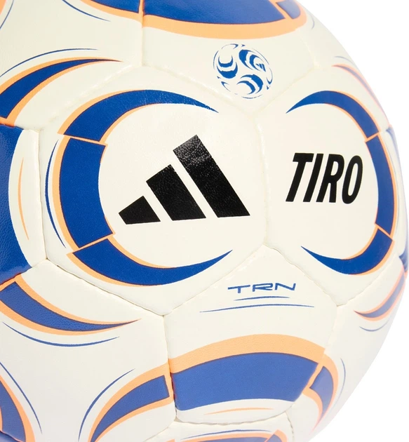 Piłka nożna Adidas Tiro Training Biało-niebieska (4068818777718) - Zdjęcie 3 Piłka nożna Adidas Tiro Training Biało-niebieska (4068818777718) - obraz 3