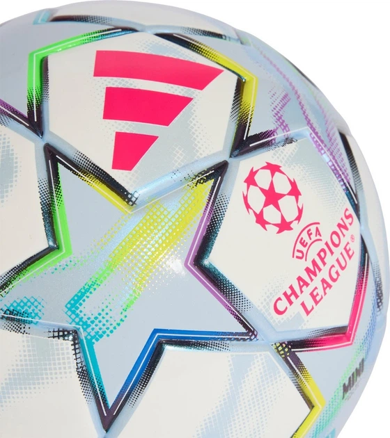 Piłka nożna Adidas UCL Mini 26/27 League Stage Biało-blękitna (4069994613524) - obraz 3