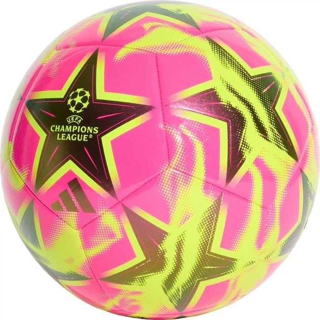 Piłka nożna Adidas UCL Club 26/27 League Stage Różowo-żółta (4069994614880) - Zdjęcie 2 Piłka nożna Adidas UCL Club 26/27 League Stage Różowo-żółta (4069994614880) - obraz 2