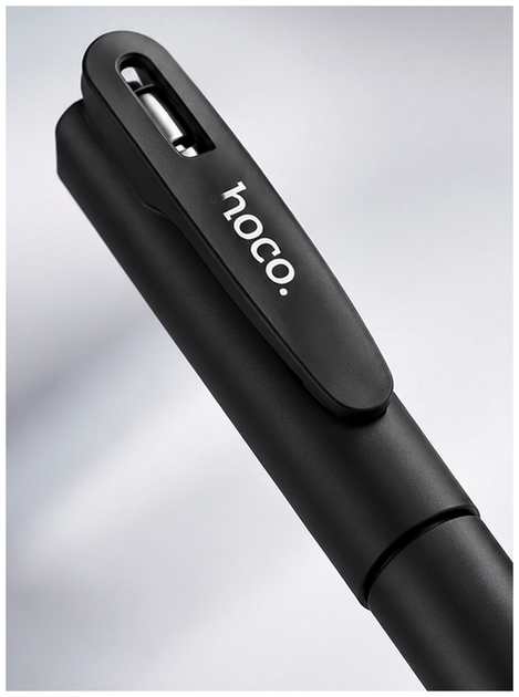 Гелевая ручка замена стержня пластик Hoco Roller Pen черная - Фото 3 Гелевая ручка замена стержня пластик Hoco Roller Pen черная - изображение 3