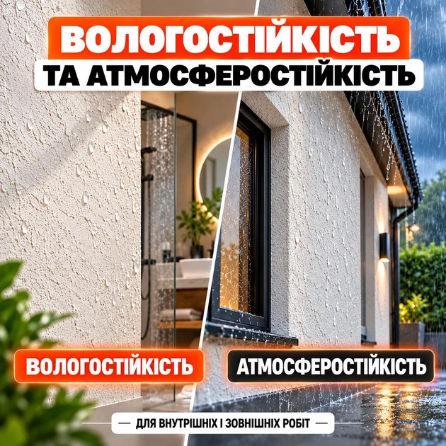 Структурна акрилова декоративна фарба LOTUS 4.5 кг - зображення 9
