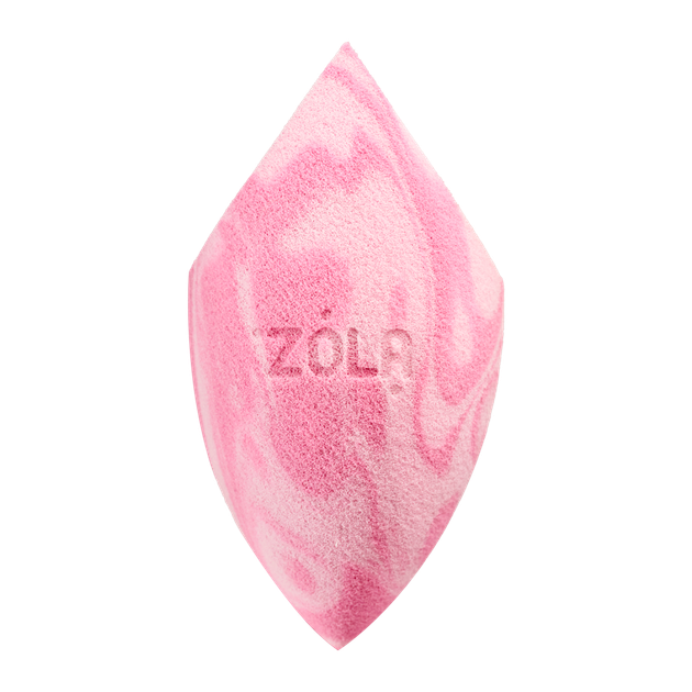 Супер мʼякий спонж для макіяжу ZOLA - 03 пильно-рожевий мармур - Фото 1 Супер мʼякий спонж для макіяжу ZOLA - 03 пильно-рожевий мармур - зображення 1