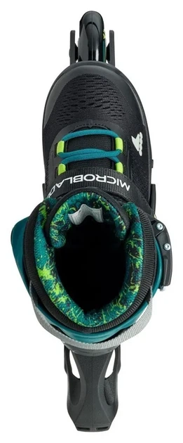 Ролики Rollerblade Microblade XT black-petrol green (поганий тест) (28–32) - изображение 6