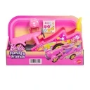 Ігровий набір Mattel Barbie Рожевий гокарт із шоломом та наліпками JMP77 (0194735383214) - зображення 5