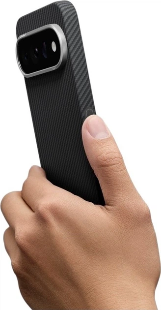 Etui do smartfona Google Pixel 11 Pro Pitaka Edge Case Black-Grey (0741654371435) - obraz 3