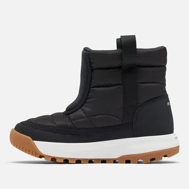 Підліткові зимові чоботи-дутики для дівчинки Columbia Youth Snowtrot Mid - BY2238-010 38 (6US) Чорні (195981565300) - зображення 8