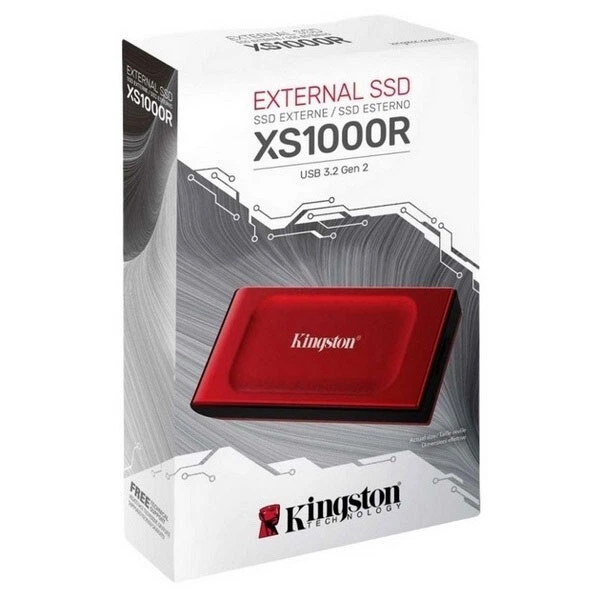 Зовнішній SSD Kingston SXS1000 Red, 1 Тб. - 491142 - зображення 4