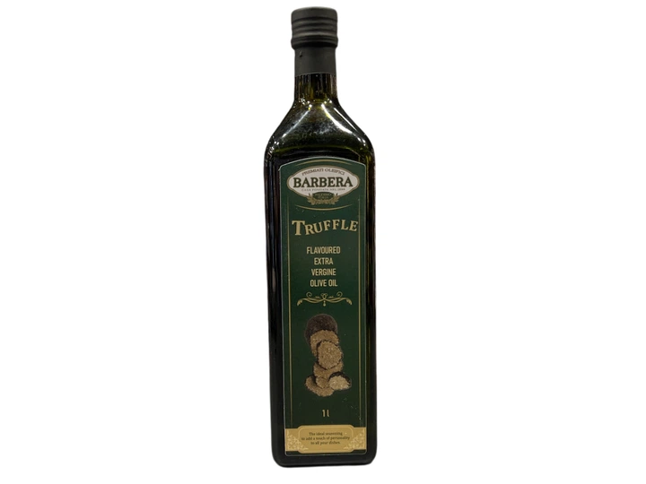 Олія оливкова Barbera Truffle з ароматом трюфеля 1 л (8002591909566) - Фото 1 Олія оливкова Barbera Truffle з ароматом трюфеля 1 л (8002591909566) - изображение 1