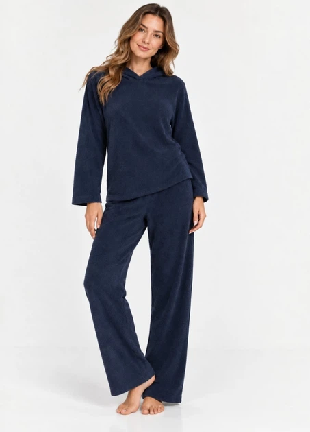 Жіночий плюшевий костюм для дому Primark Plush Pyjamas XS Комплект для дому та сну Темно-синій (10253) - Фото 1 Жіночий плюшевий костюм для дому Primark Plush Pyjamas XS Комплект для дому та сну Темно-синій (10253) - зображення 1