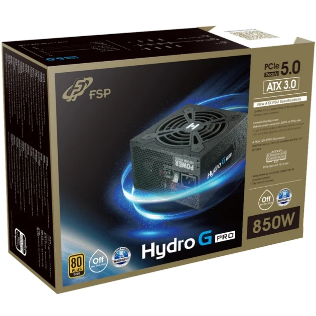 Блок живлення FSP HYDRO G PRO HG2-850 850 Вт ATX 80 PLUS Gold модульний - зображення 6