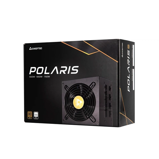 Блок питания Chieftec Polaris PPS-550FC 550 Вт ATX 120 мм 80 Plus Gold - изображение 5