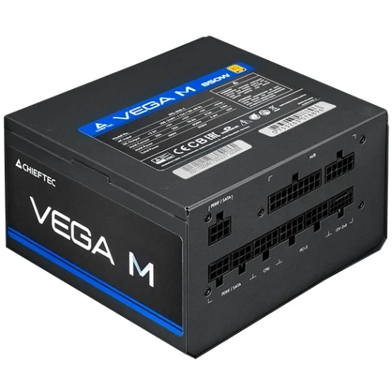 Блок питания Chieftec VEGA M PPG-850-C ATX 3.1 850 Вт 80 PLUS Gold полностью модульный - Фото 4 Блок питания Chieftec VEGA M PPG-850-C ATX 3.1 850 Вт 80 PLUS Gold полностью модульный - изображение 4