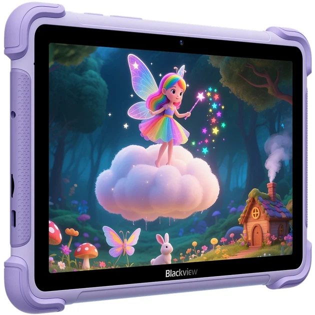 Планшет Blackview Link 1 kids 8,68 дюйма 4/64 ГБ Wi-Fi фиолетовый - Фото 2 Планшет Blackview Link 1 kids 8,68 дюйма 4/64 ГБ Wi-Fi фиолетовый - изображение 2