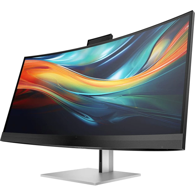 Монитор HP S7 Pro 740pm 39,7 дюйма IPS 5120x2160 60 Гц изогнутый черно-серебристый - изображение 3
