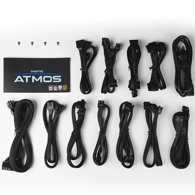 Блок питания Chieftec ATMOS CPX-850FC 850 Вт ATX 3.0 80 PLUS Gold модульный - изображение 7