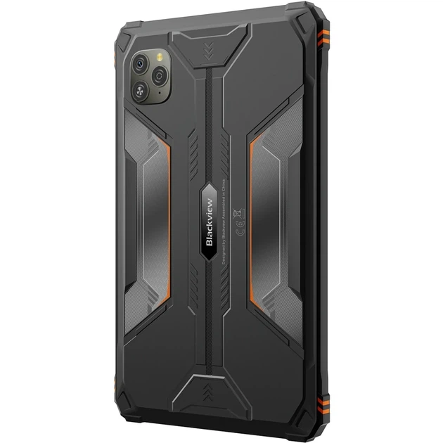Планшет Blackview Active 5 8,68 дюйма 6/128 ГБ Unisoc T615 6600 мАч LTE NFC IP69K оранжевый - Фото 5 Планшет Blackview Active 5 8,68 дюйма 6/128 ГБ Unisoc T615 6600 мАч LTE NFC IP69K оранжевый - изображение 5