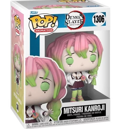Фигурка Фанко Мицури Клинок Рассекающий Демонов №1306 Demon Slayer Mitsuri Kanroji Funko B57344 - Уценка - Фото 2 Фигурка Фанко Мицури Клинок Рассекающий Демонов №1306 Demon Slayer Mitsuri Kanroji Funko B57344 - Уценка - изображение 2