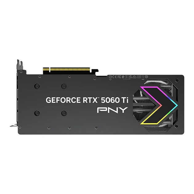 Видеокарта PNY GeForce RTX 5060 Ti ARGB EPIC-X RGB Overclocked Triple Fan (VCG5060T8TFXXPB1-O) - изображение 6