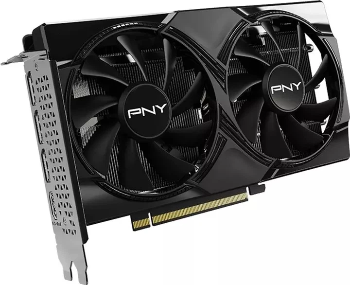 Видеокарта PNY GeForce RTX 5060 8GB Overclocked Dual Fan (VCG50608DFXPBW1-O) - изображение 4