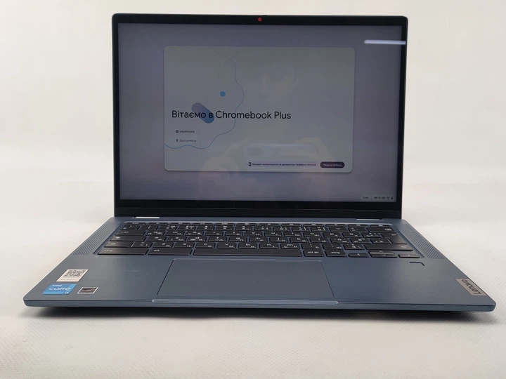 Сенсорный ноутбук 14" Lenovo IdeaPad Flex 5 Chrome 14IAU7 Intel Core i3-1215U RAM 8GB eMMC 128GB 10час батарея Chrome OS Алюминиевый корпус (UKR) (102506037) - Уценка - изображение 12